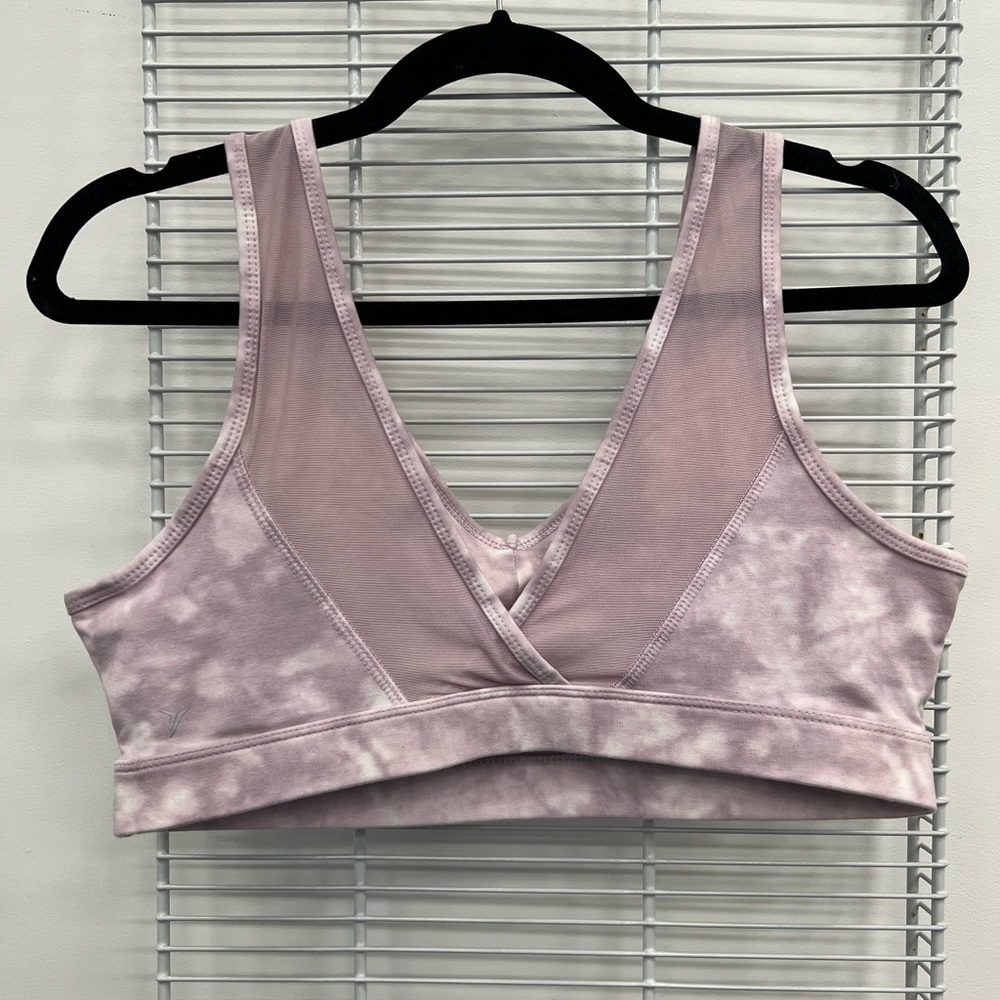 NWOT Marble Pattern Sports Bra